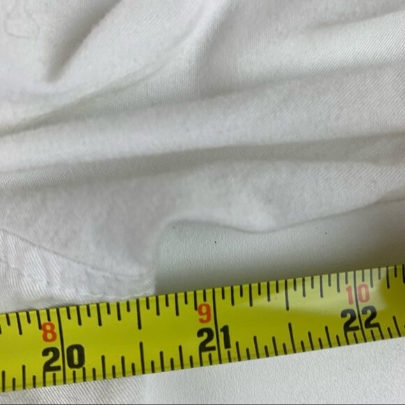 Democracy Western White Blouse  pearl snaps with shoulder studs - Picture 6 of 10